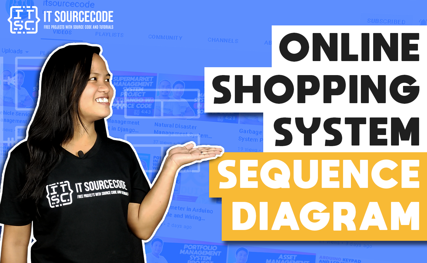 Sequence Diagram For Online Shopping Management System Diagram Media Images