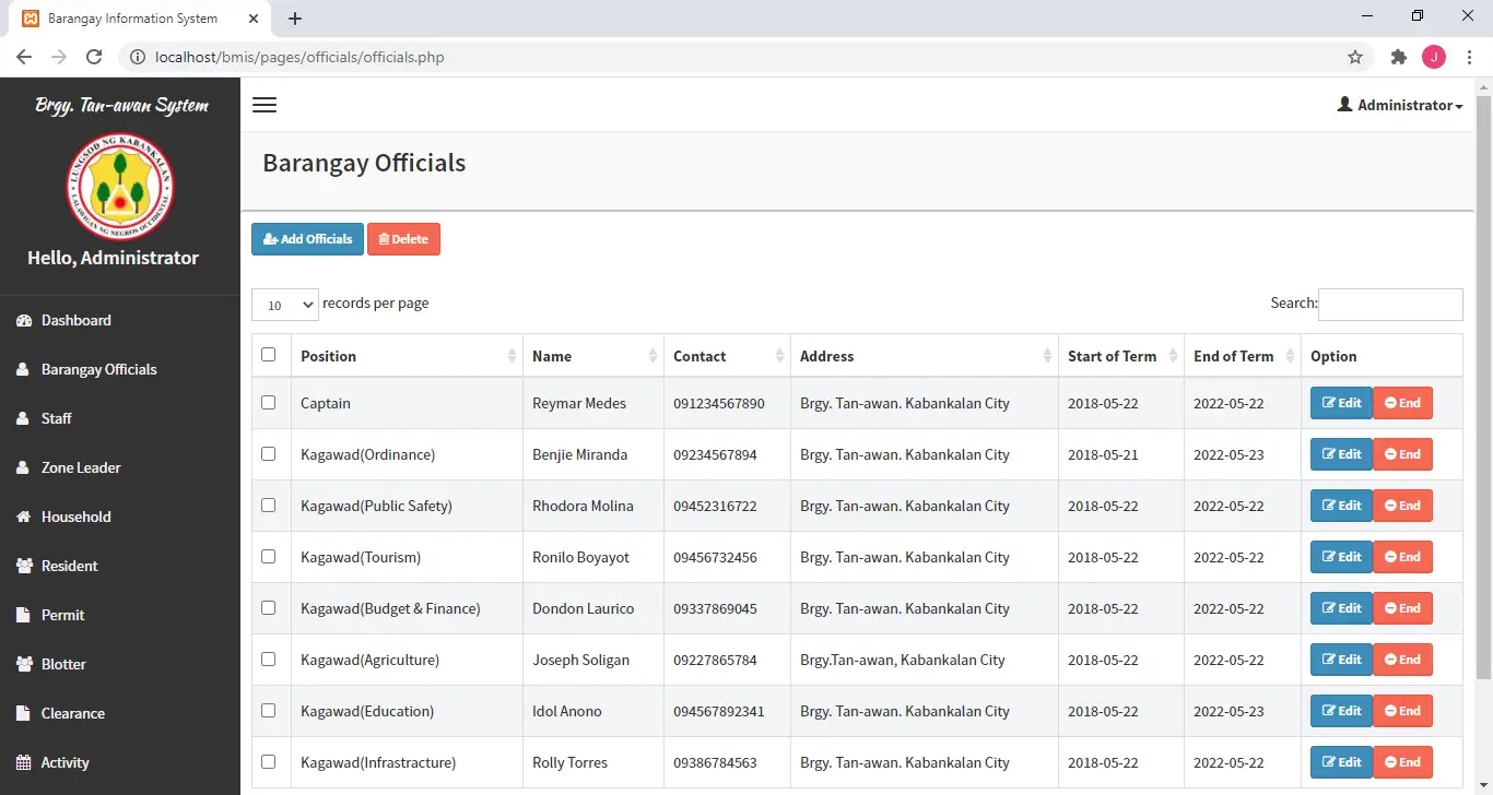 Barangay Management System Project In Php With Source Code My XXX Hot 