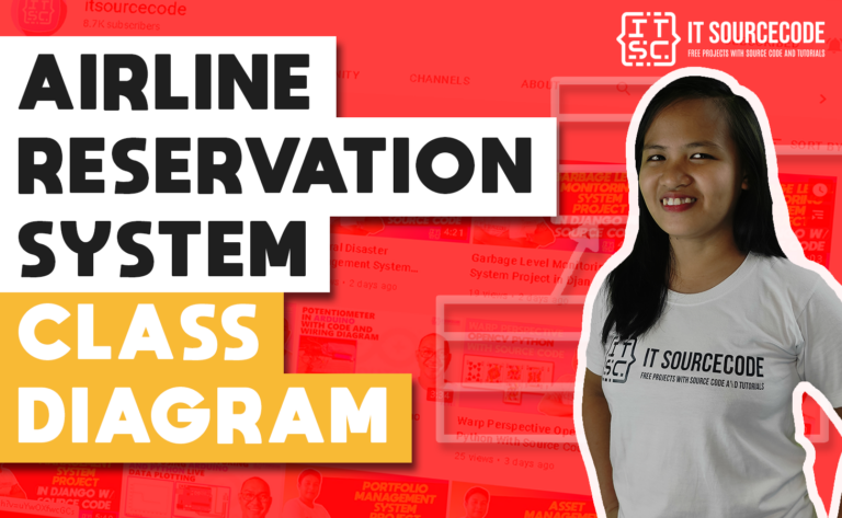 Airline Reservation System Class Diagram