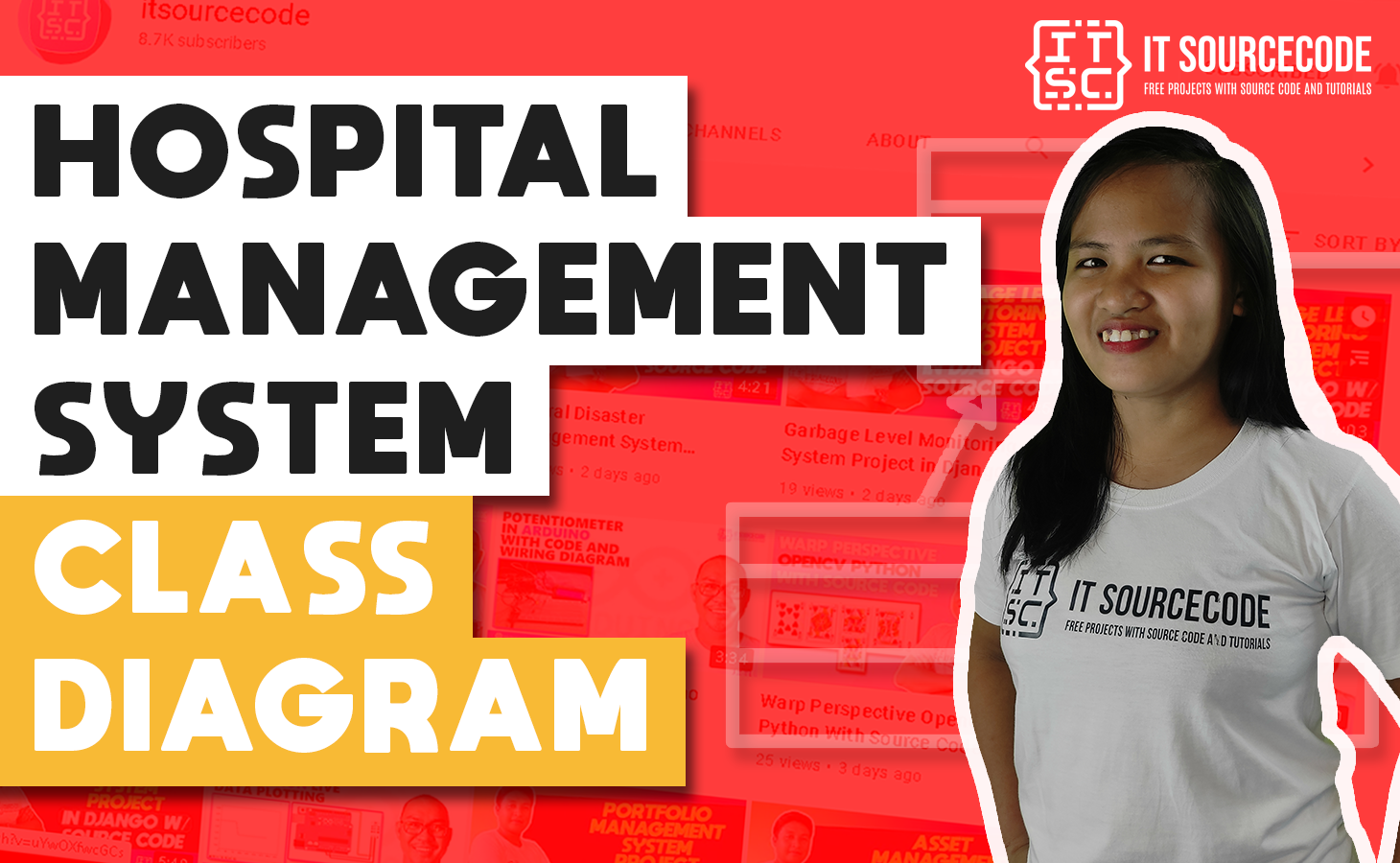 Class Diagram For Hospital Management System