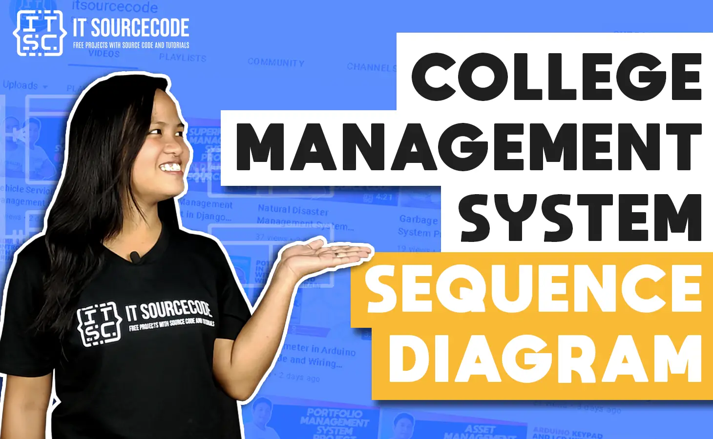 Sequence Diagram for College Management System