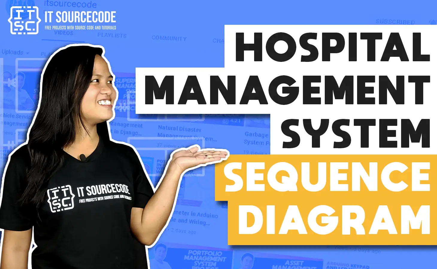 Sequence Diagram for Hospital Management System
