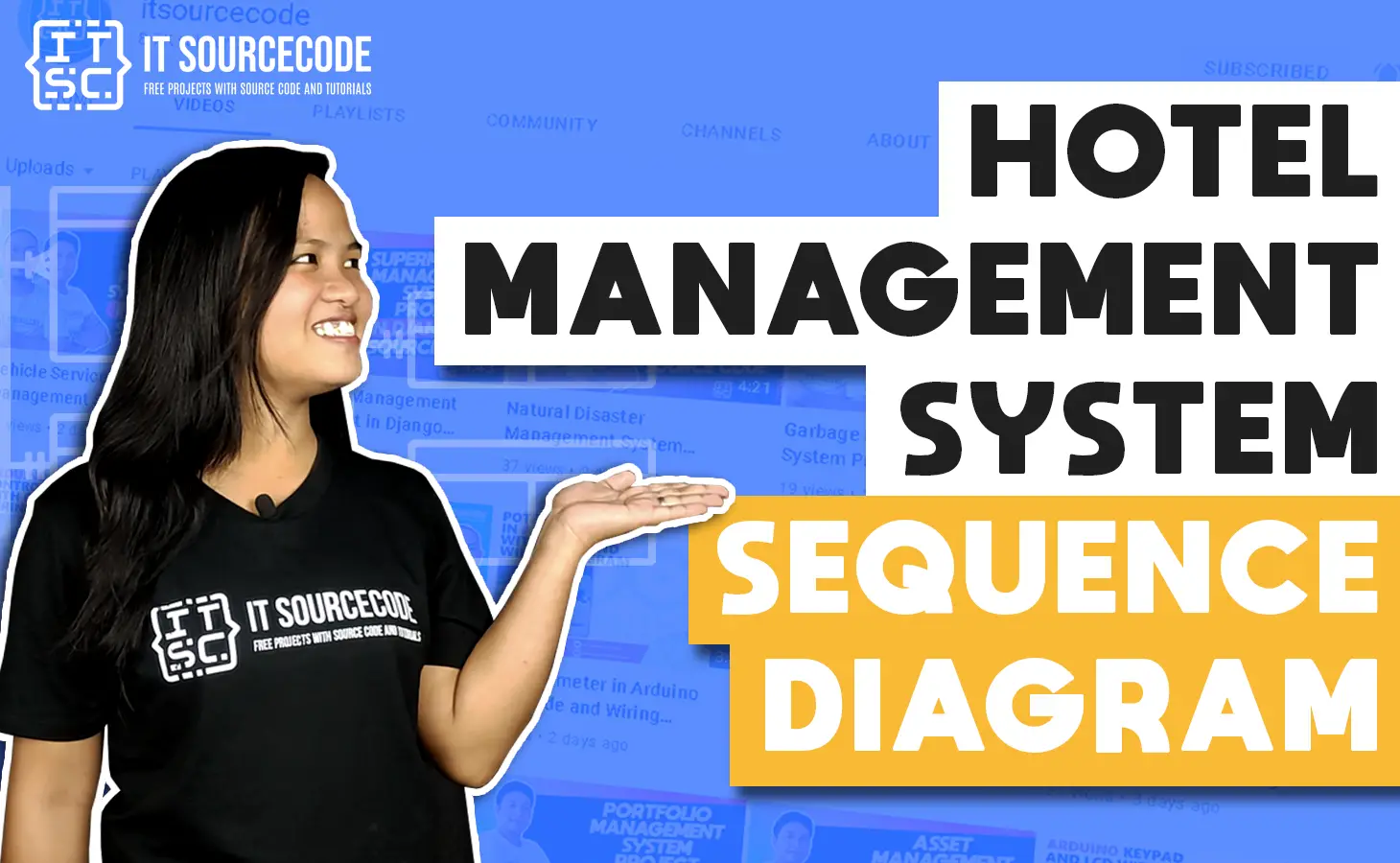 Sequence Diagram for Hotel Management System