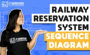 Sequence Diagram for Railway Reservation System