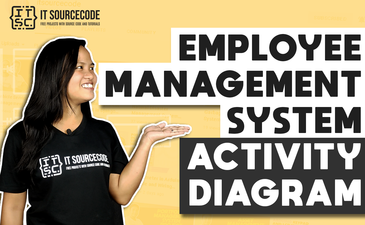 Employee Management System UML Activity Diagram