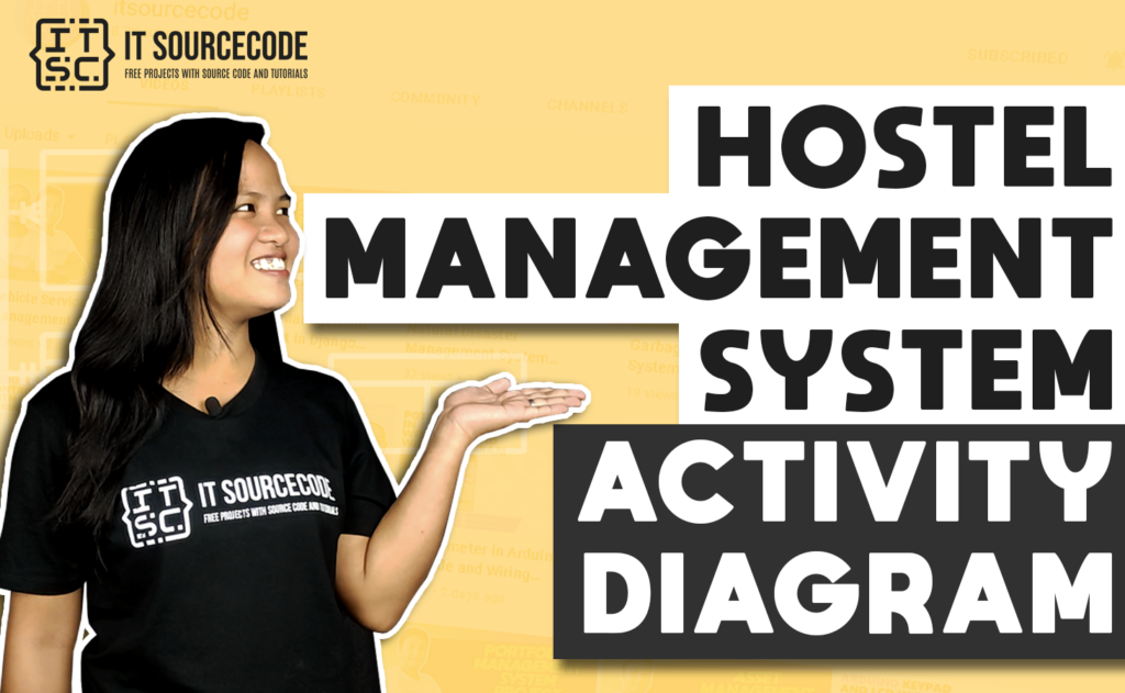 Activity Diagram for Hostel Management System