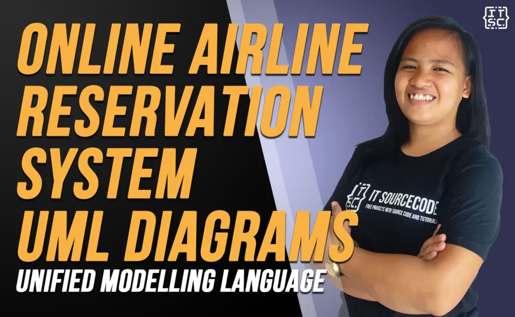 Online Airline Reservation System UML Diagrams | Itsourcecode.com