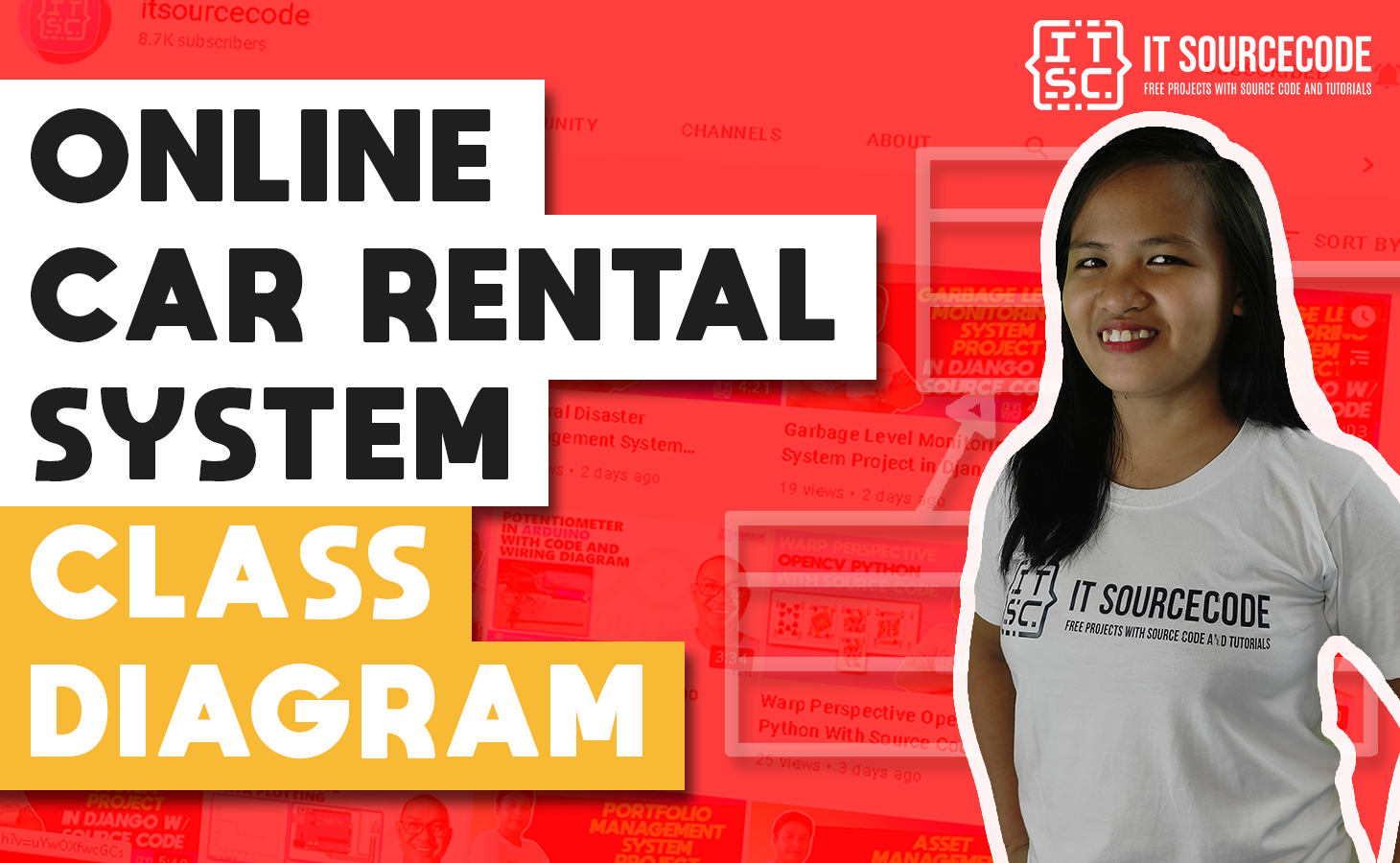 Online Car Rental System Class Diagram