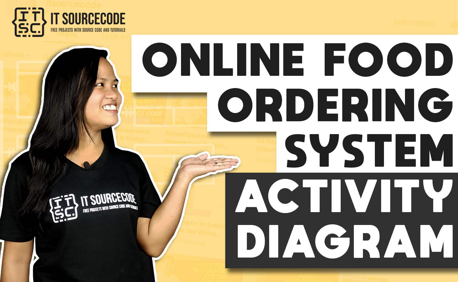 Online Food Ordering System Activity Diagram