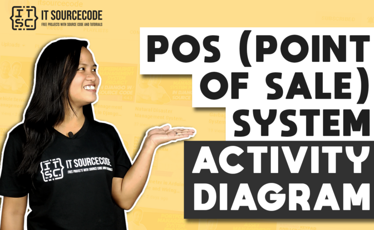 Activity Diagram for Point of Sale System - Itsourcecode.com