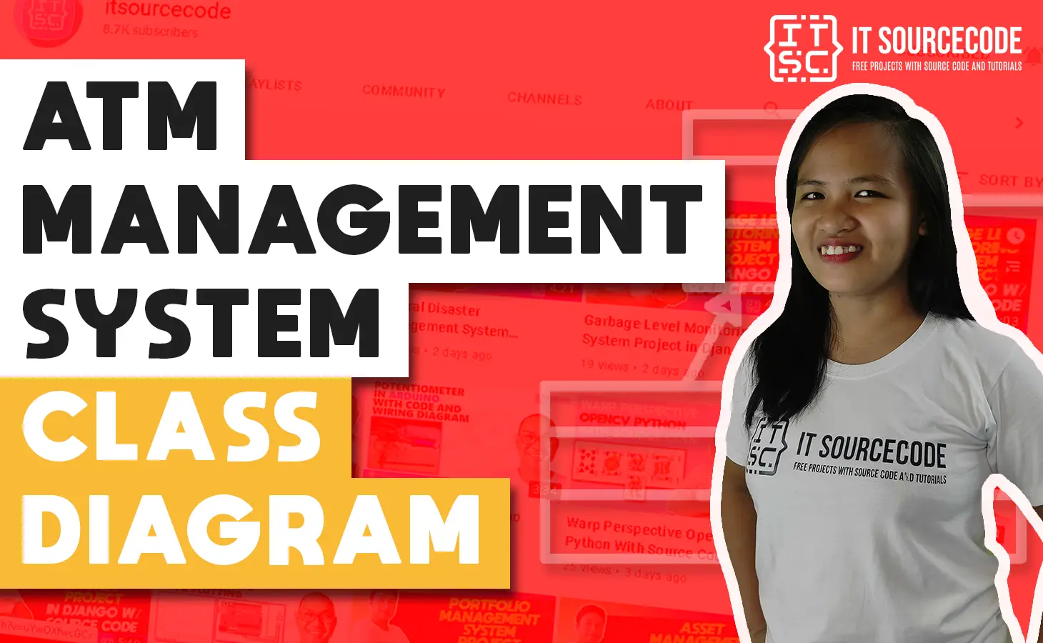 Class Diagram of ATM Management System