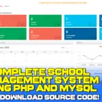 School Management System in PHP 2026: Free Source Code + MySQL + Documentation