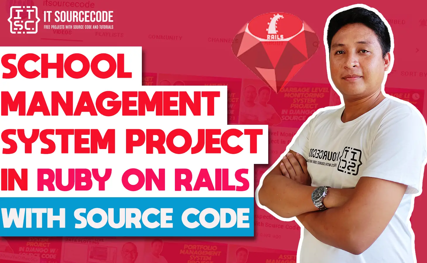 School Management System Project in Ruby on Rails with Source Code