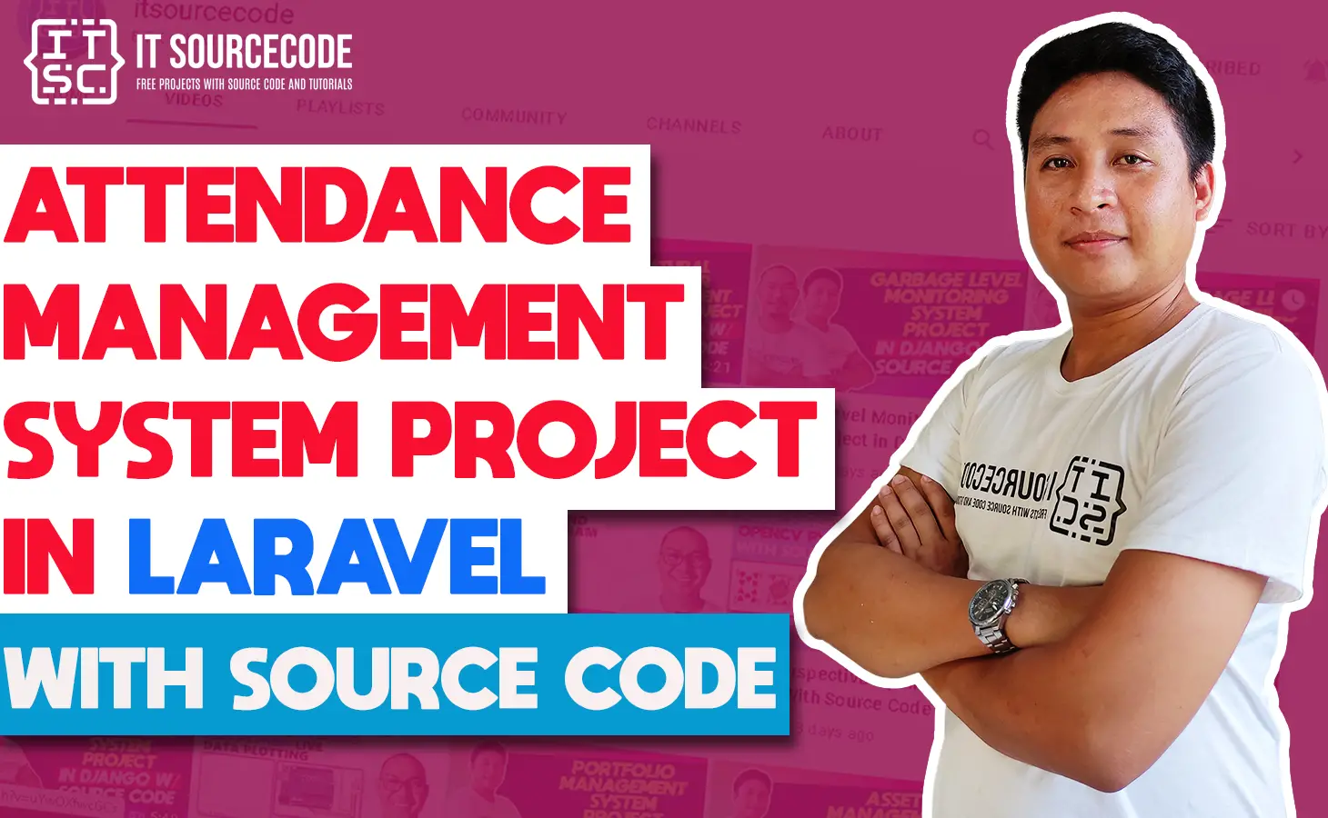 Attendance Management System Project in Laravel with Source Code
