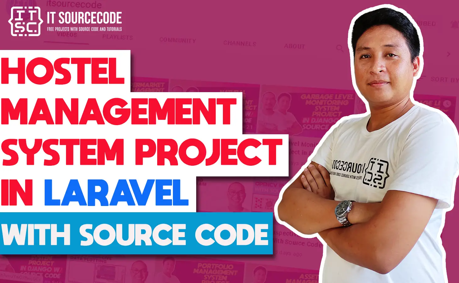 Hostel Management System Project in Laravel with Source Code