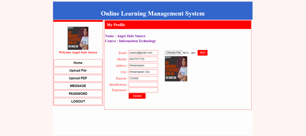 Learning Management System Project in ASP.net Teacher Side