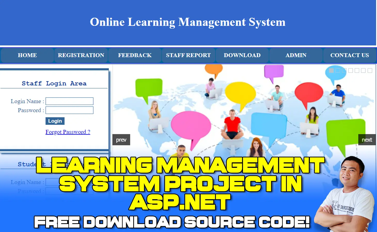 Learning Management System Project in ASP
