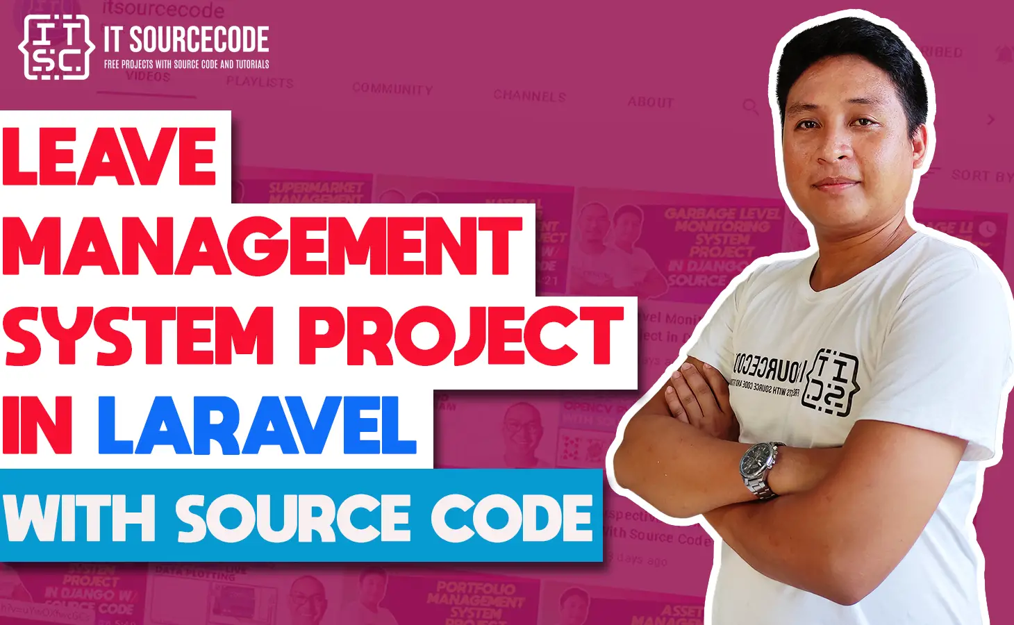Leave Management System Project in Laravel with Source Code