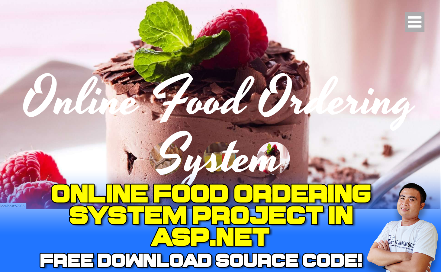 Online Food Ordering System Project In ASP net FREE Download Source Code