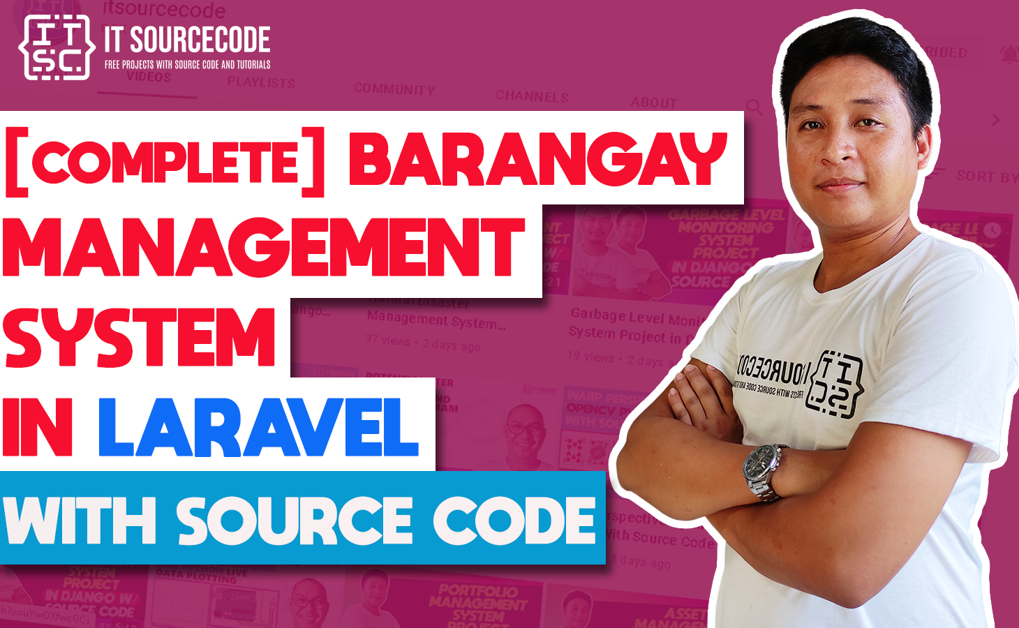 Barangay Management System in Laravel with Source Code