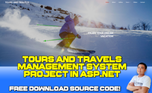 Tours and Travels Management System Project in ASP net With Source Code