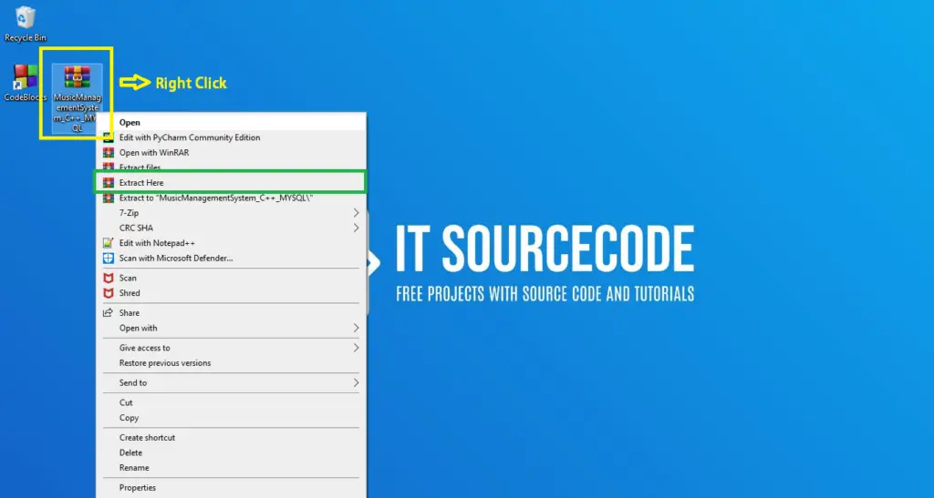 Music Store Management System Project in C++ with MySQL Database