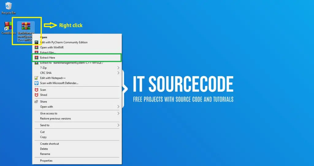 Bank Management System Project in C++ and MySQL Database