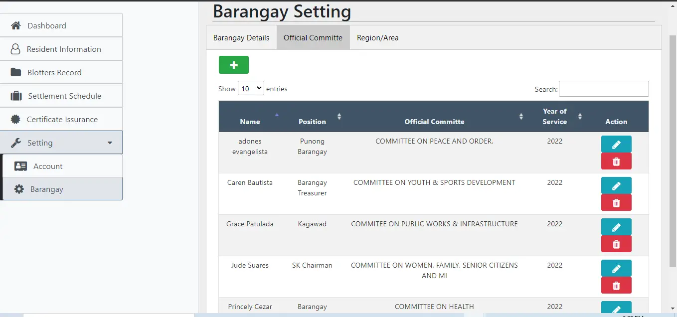 [Complete] Barangay Management System in Laravel with Source Code