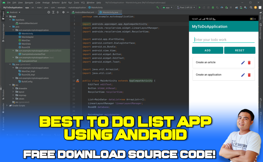Best To Do List App on Android with Source Code
