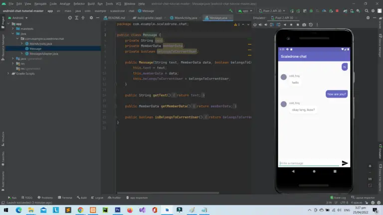 Chat App on Android with Source Code - FREE DOWNLOAD