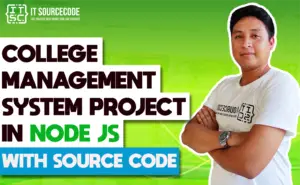 College Management System Project in Node JS with Source Code