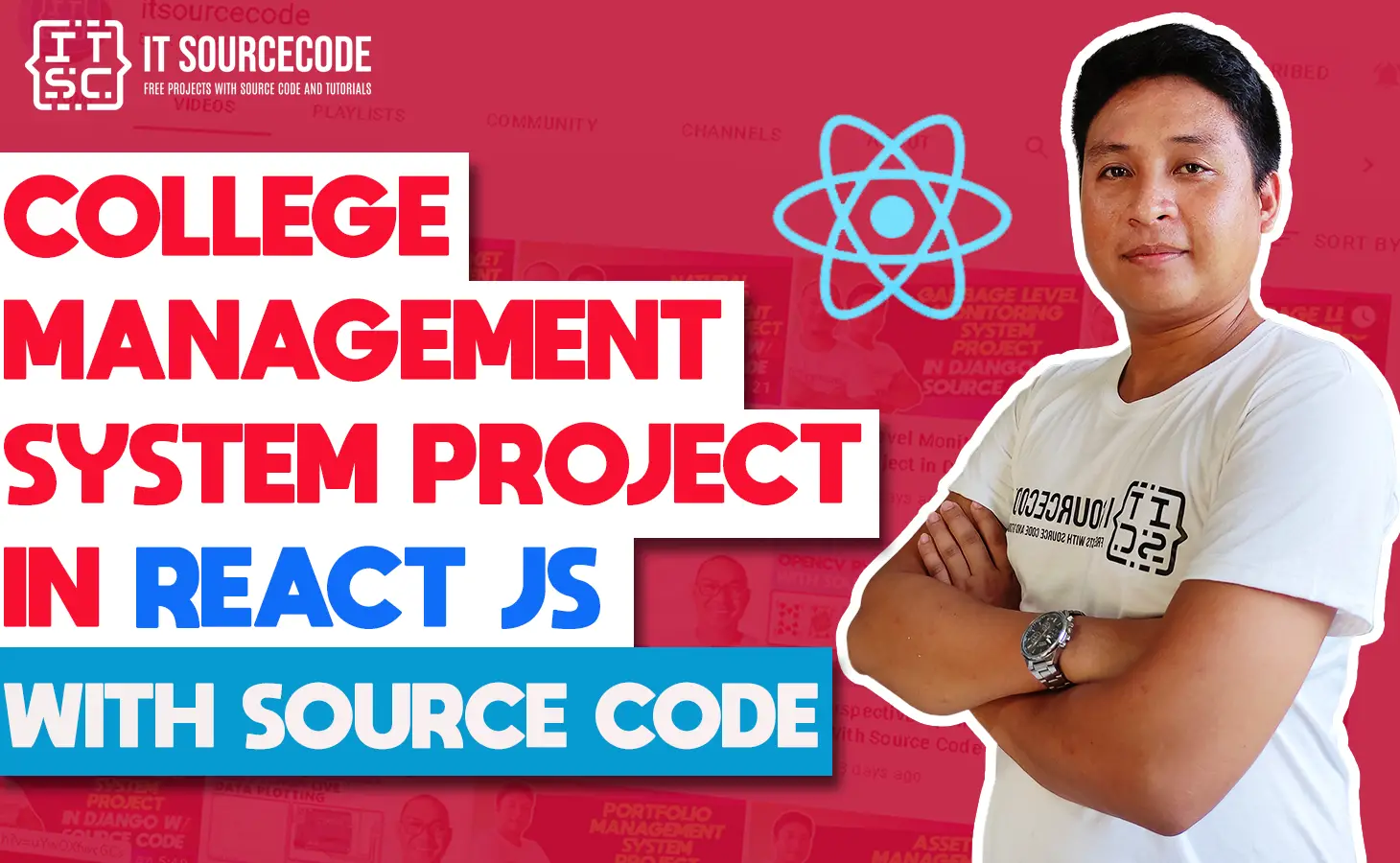 College Management System Project in React JS with Source Code