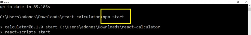Calculator App using React JS with Source Code