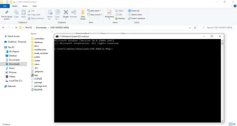 College Management System Project in Node JS with Source Code