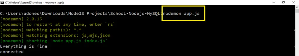 School Management System in Node JS with Source Code