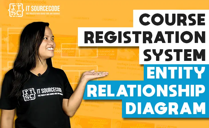 ER Diagram of Course Registration System