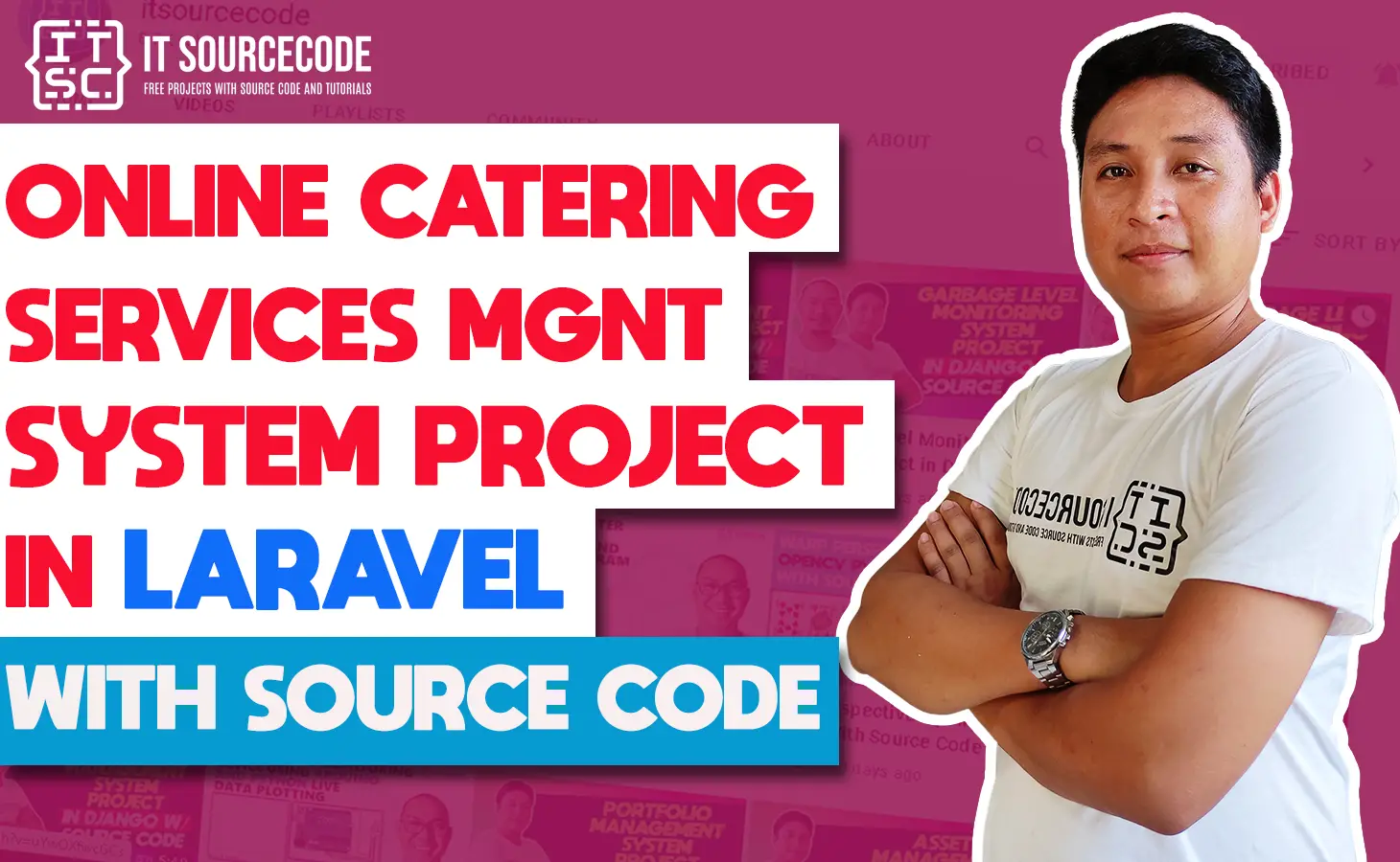 Online Food Catering Services Management System Project in Laravel