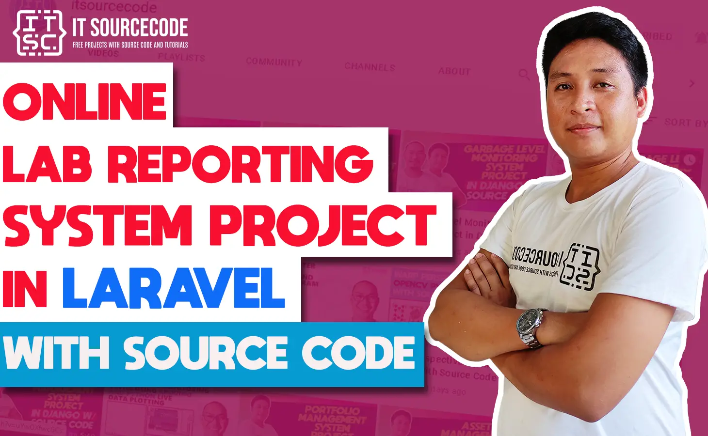 Online Lab Reporting System Project in Laravel with Source Code