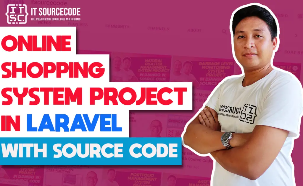 Online Shopping System Project in Laravel with Source Code