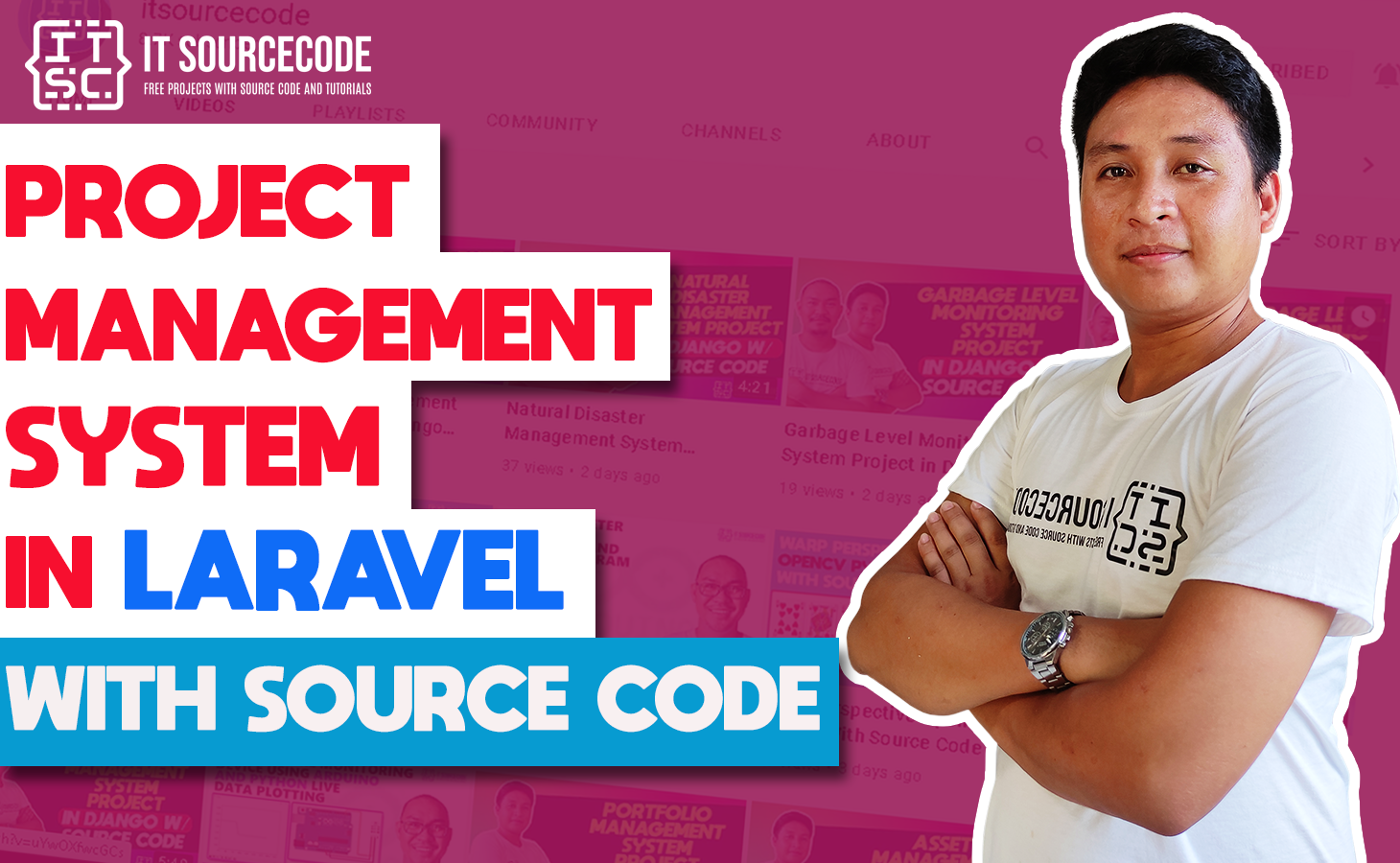 Project Management System in Laravel with Source Code