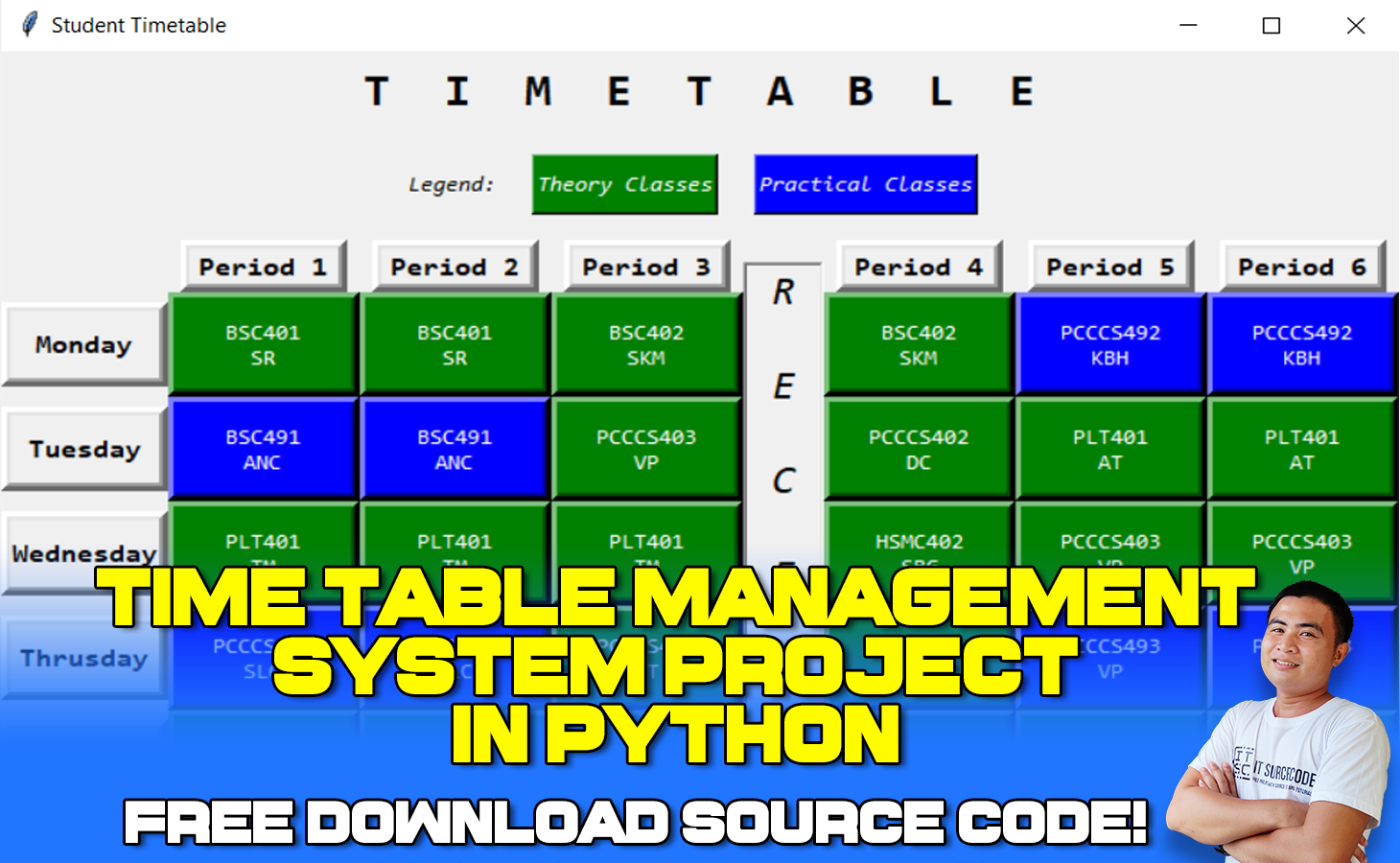 time-table-management-system-project-in-python-with-source-code-2022