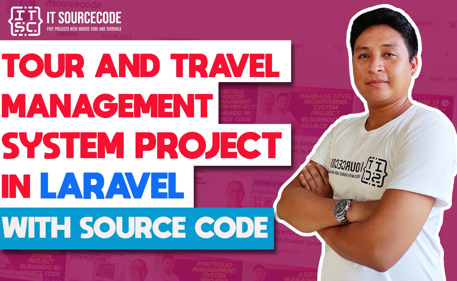 Tour and Travel Management System Project in Laravel with Source Code