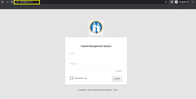Patient Management System Project in Laravel with Source Cod