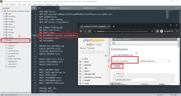 Teacher Evaluation System Project in Laravel with Source Cod