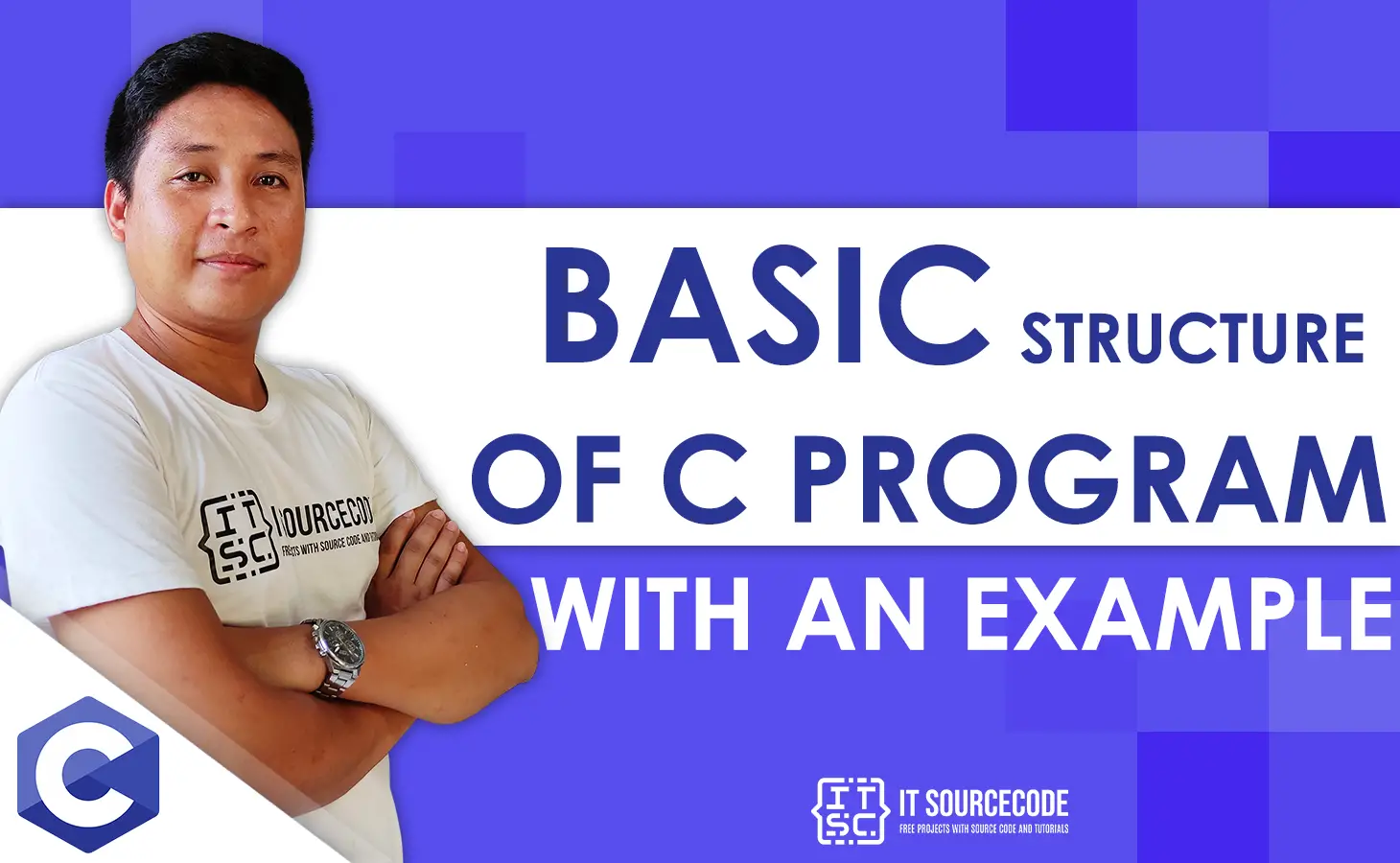 Basic Structure of C Program with an Example