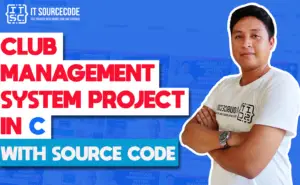 Club Management System Project in C with Source Code