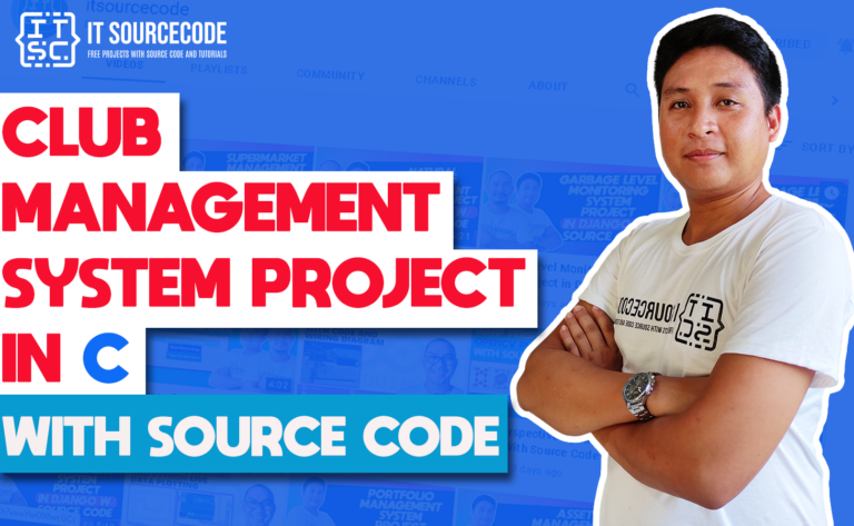 Club Management System Project in C with Source Code