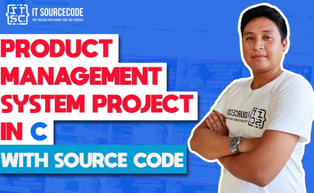 Product Management System Project in C with Source Code