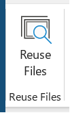 Re Use Files