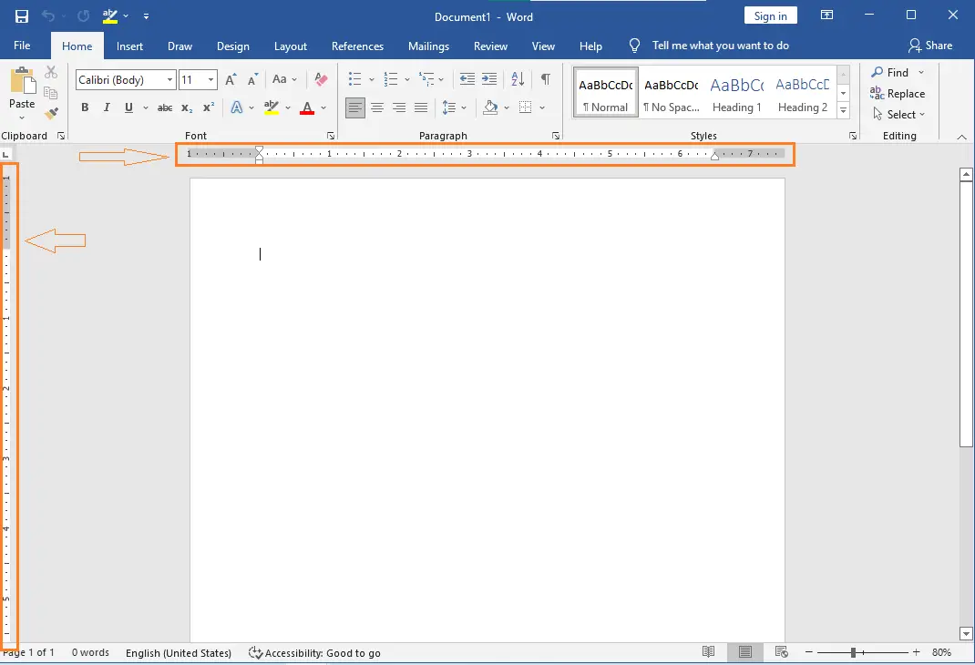 What Are Different Parts Of Ms Word Window And Functions